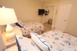 Guest Bedroom with 1 Queen Bed and 1 Twin Bed